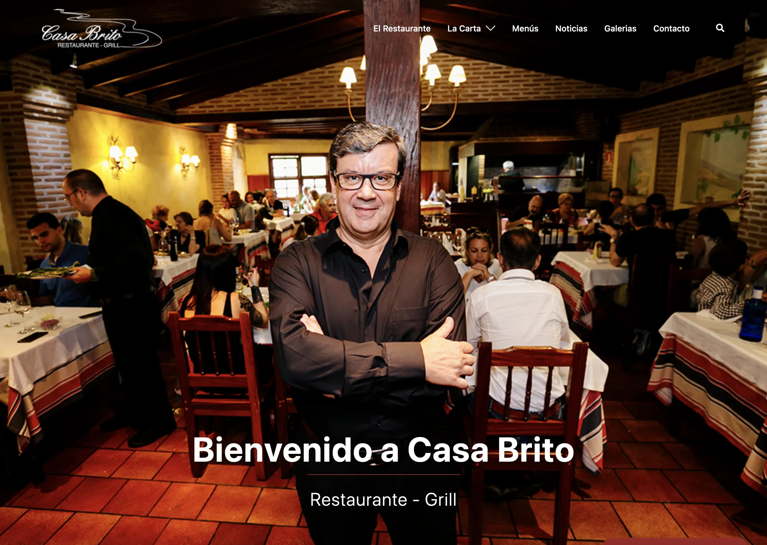Proyecto web Restaurante Grill Casa Brito
